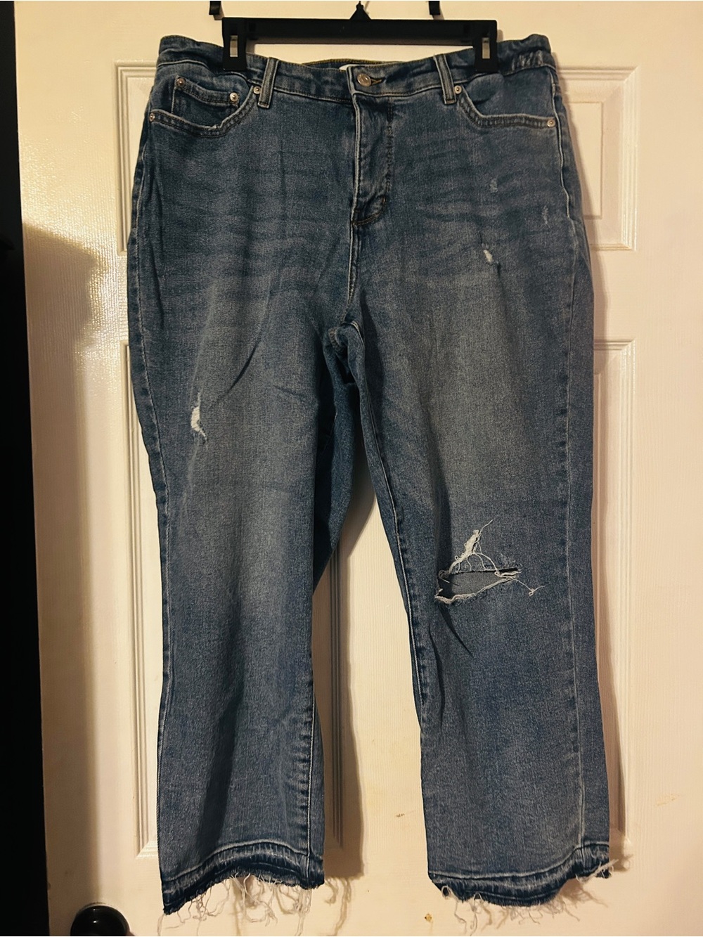 Wonderly Light Blue Vintage Straight Denim Jeans